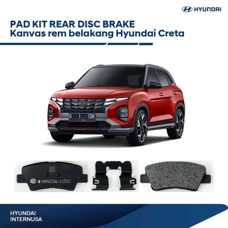 Jual Pad Kit Rear Disc Brake Kanvas Rem Belakang Hyundai Creta