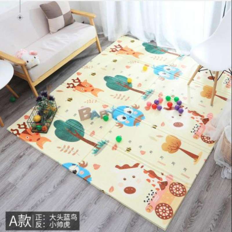 â Playmate Bayi Lipat / Playmat Tikar Main / Matras 200 X 180 Dapat