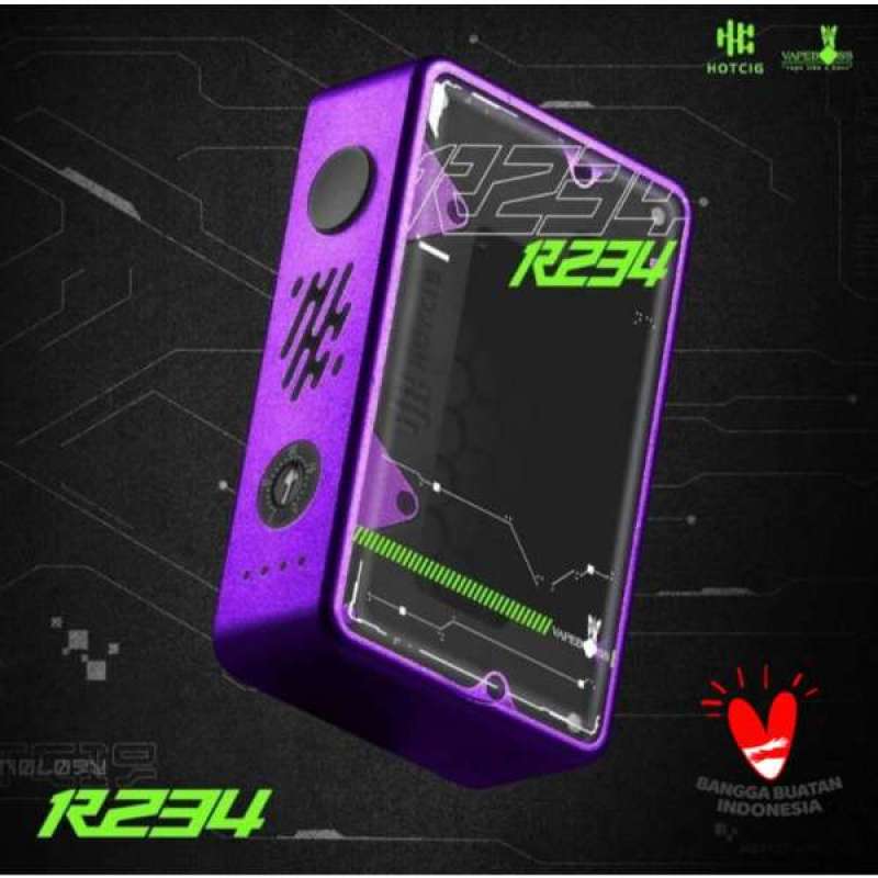 Jual Hotcig R234 Cyber Edition Box Mod by Hotcig x Vape Boss / R234 Mod ...