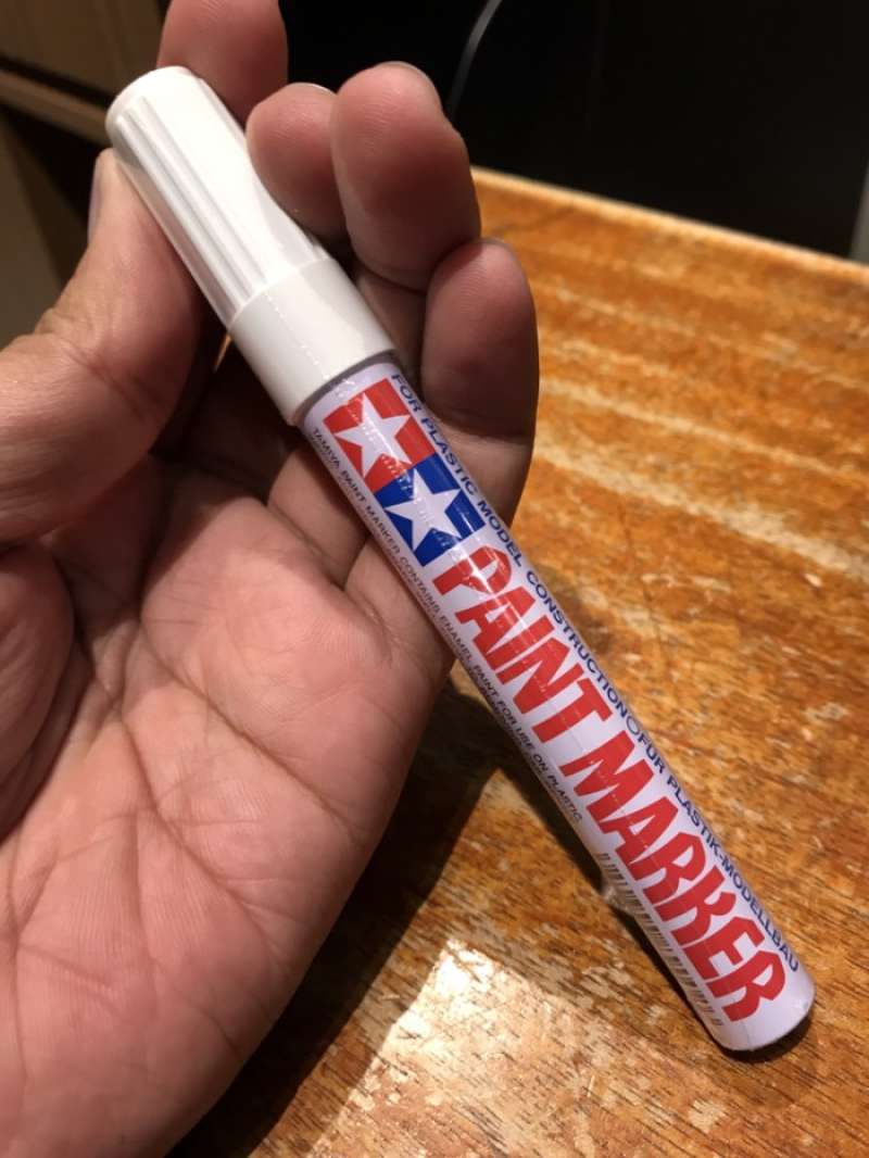 Promo Tamiya Paint Marker X2 White Marker Tamiya Gundam Mokit Diskon