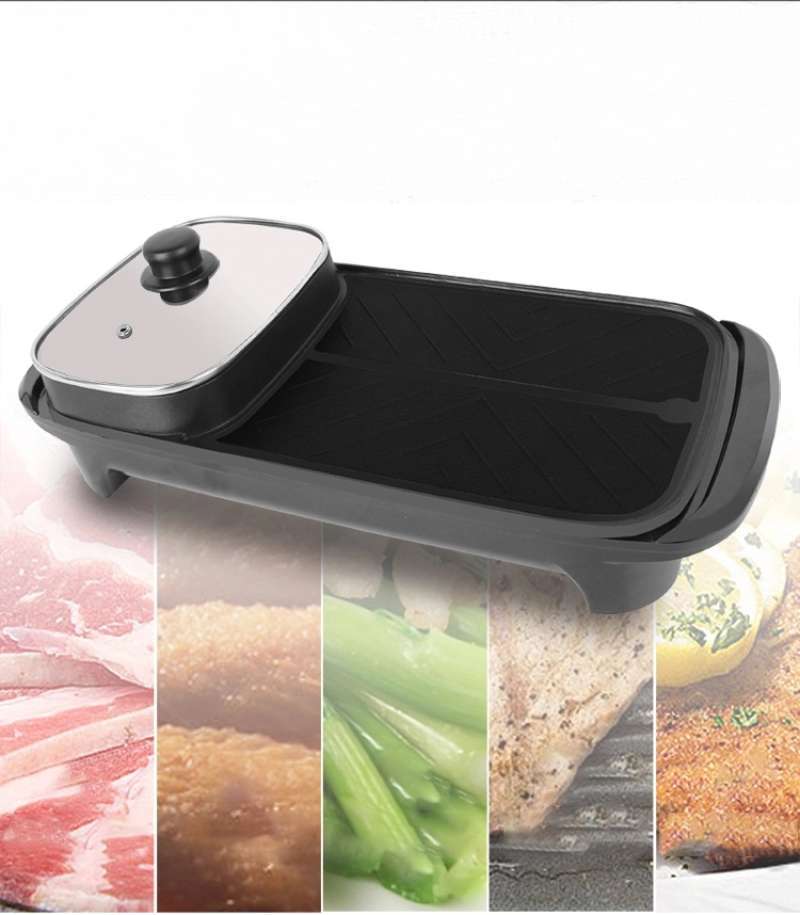 Jual Panci Hotpot BBQ 2in1 Elektrik 52 cm Ukuran L Shabu ...