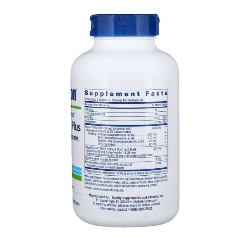 Jual Super Omega3 Plus EPA/DHA Fish Oil, Sesame Lignans, Olive Extract