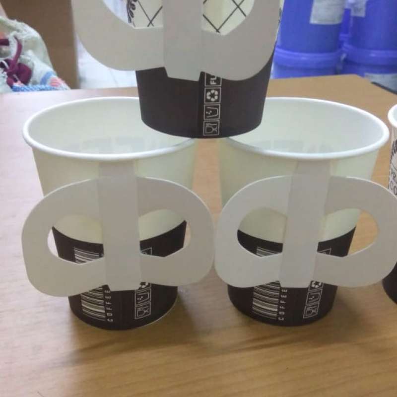 Jual Paper Cup Gagang 9 Oz / Gelas Kertas / Gelas Teh / Gelas Kopi ...