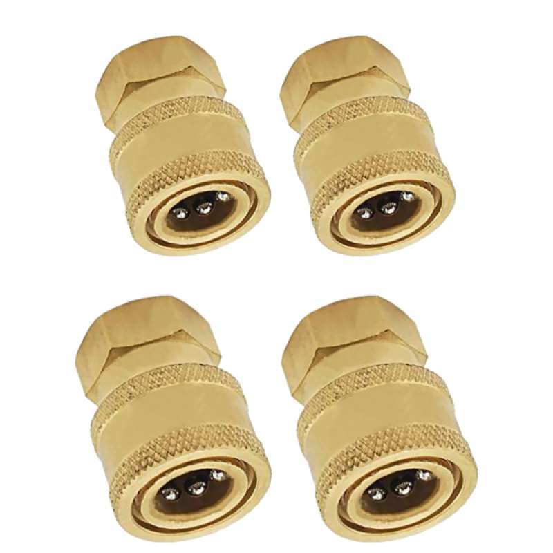 Jual 12 &15mm Quick Release Connector To 1/4 3/8'' Female Adapter