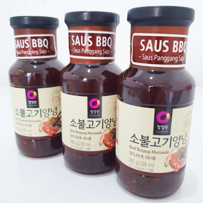 Jual DAESANG BBQ Bulgogi Beef Marinade [280 g] di Seller Hobi Daging Official Store Kota