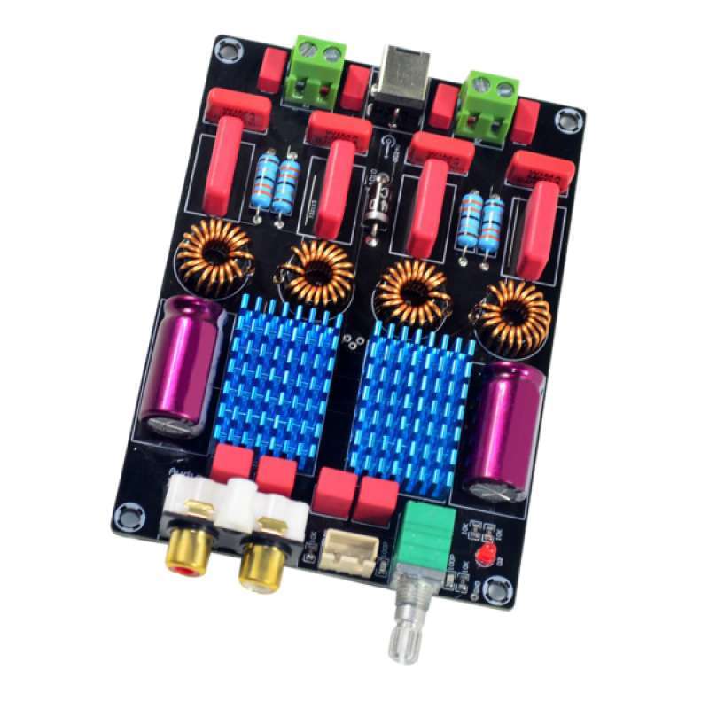 Jual 2x100W Dual Channel TPA 3116 High Power Amp Board for DIY Audio