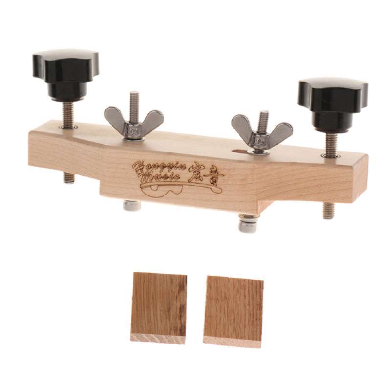 Promo Finest DIY Wooden Guitar Bridge Clamp Set Guitar Repair Maintenance Kits Diskon 16 di