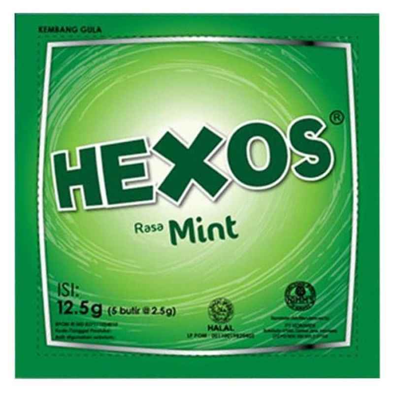 Jual Hexos Mint Permen [12.5 g] di Seller Toko Ali Jaya - Utan Panjang ...