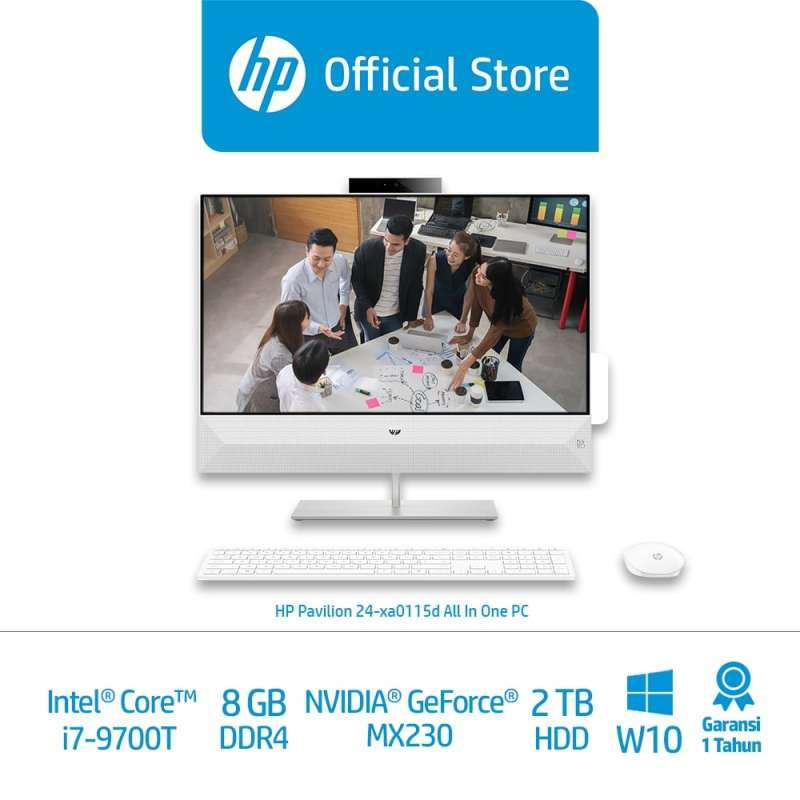 Jual HP Pavilion 24xa0115d All in One Desktop (9EG02AA) / 24 / Intel