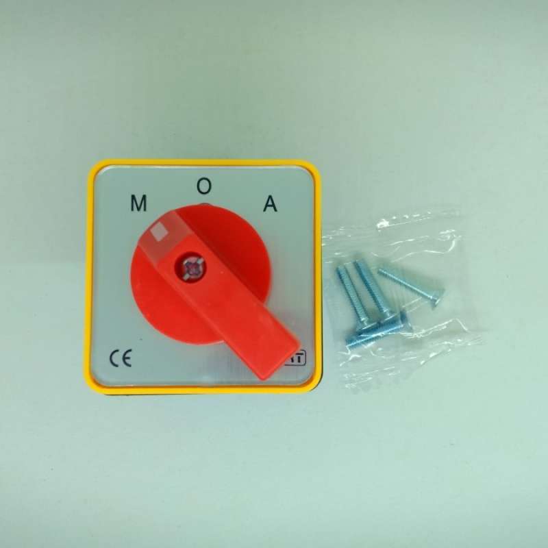 Jual Selector Switch Auto Off Manual 3 Posisi Aom 3 Pole 20A 220V di Seller Erazel Storee