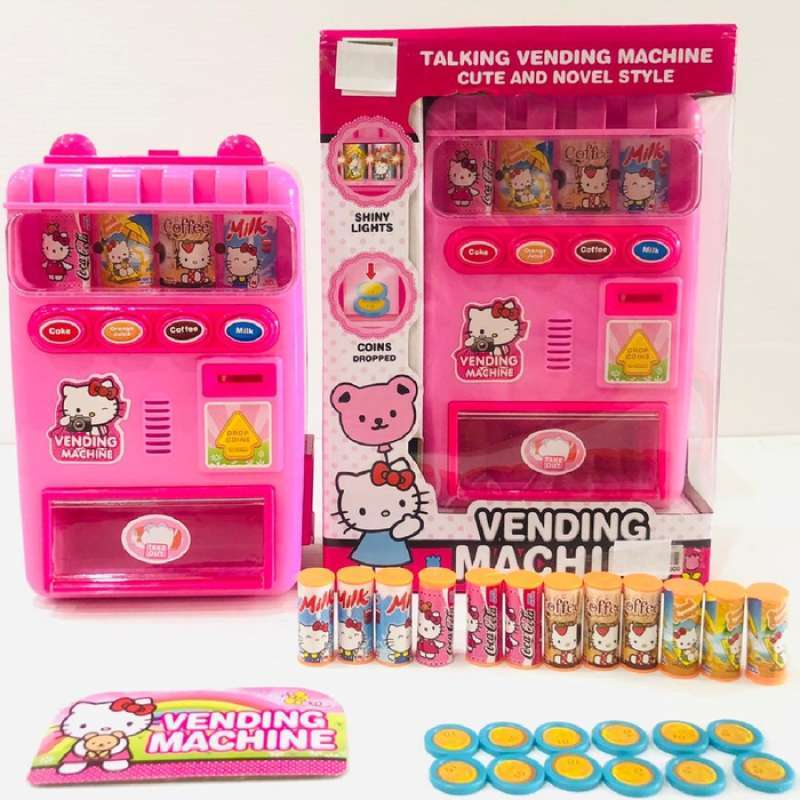 Hello machines. Торговый автомат hello Kitty. Игрушка Bukalapak. Wending.