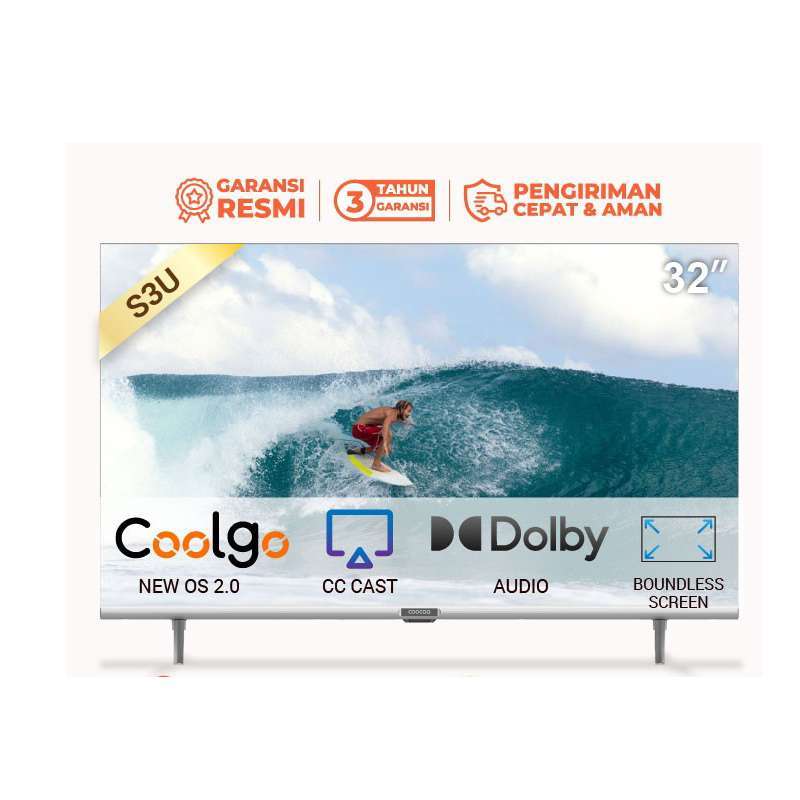 Jual Coocaa 32 Inch Digital Smart Tv Model Coocaa 32s3u Original Resmi