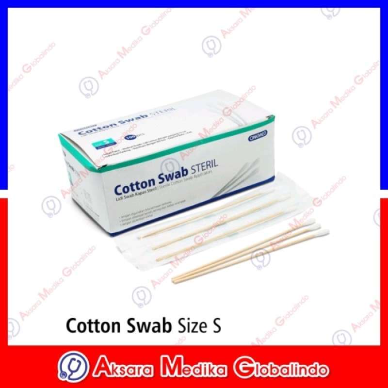 Promo Cotton Swab Steril Kapas Steril Onemed Amg Diskon 7 di Seller