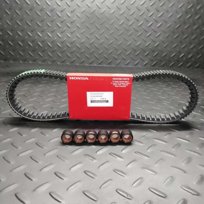 Promo V Belt Drive Kit Roller Honda Vario 150 Esp 23100K36BA0 Diskon 3