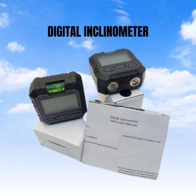 Promo Digital Inclinometer level box dengan bubble level Diskon 23 di
