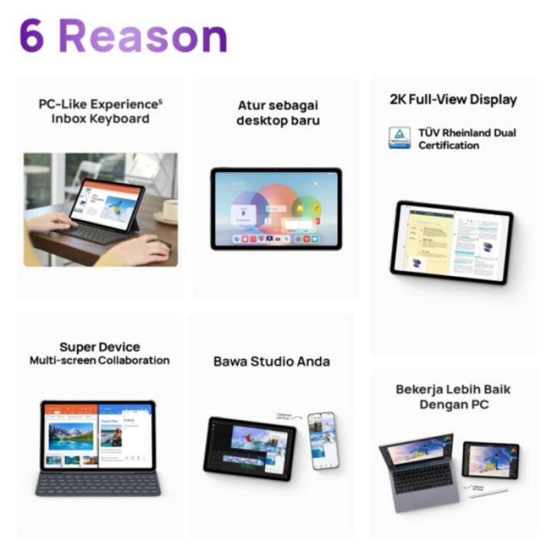 Promo HUAWEI MATEPAD 10.4 2022 4GB 128GB INBOX KEYBOARD GARANSI RESMI ...