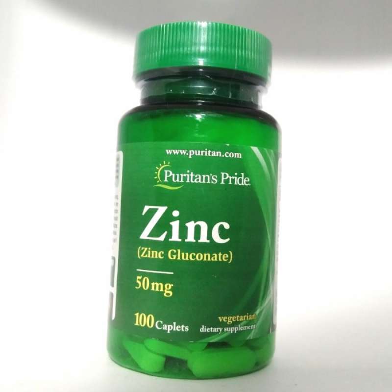 Jual Puritan Pride Zinc 50 Mg 100 Kaplet Zinc Puritans Puritan's