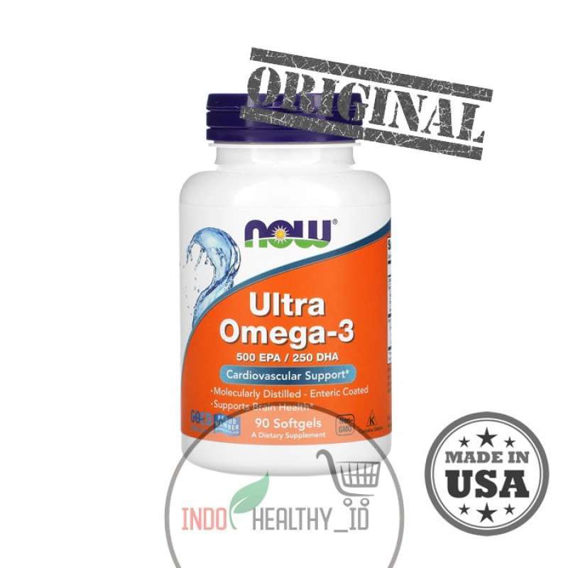 Jual Omega 3 Ultra Now Foods 90 Softgels Di Seller Anes Medika Center