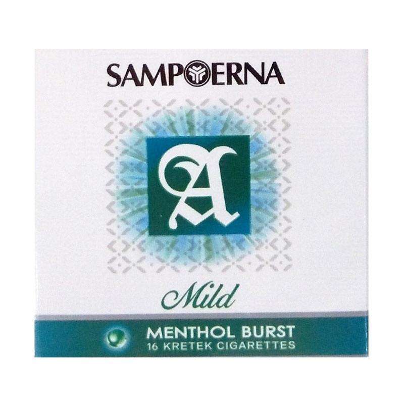 Promo Sampoerna A Mild Menthol Burst Rokok [16 Batang/ Bungkus] Diskon ...