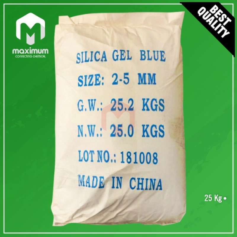 Promo Silica Gel Blue 25Kg / Gel Silika Biru 1 Sak Diskon 23 di Seller Aqua Healer Sunter
