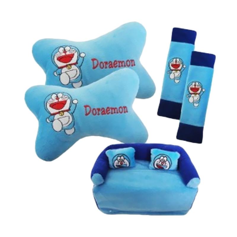 Jual Bantal Mobil  HL Fiesta 3in1 Kartun Doraemon  Aksesoris  Jual Bantal Mobil  HL Fiesta 3in1 Kartun Doraemon  Aksesoris
