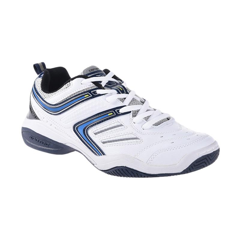 Jual FBO - Spotec Oscar NV 38 Sepatu Tenis - Putih Navy