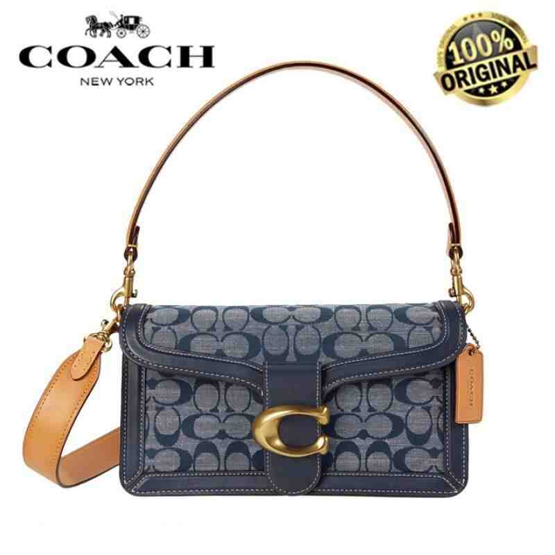 Jual Coach Tabby Shoulder Bag 26 Signature Chambray Edition ORIGINAL