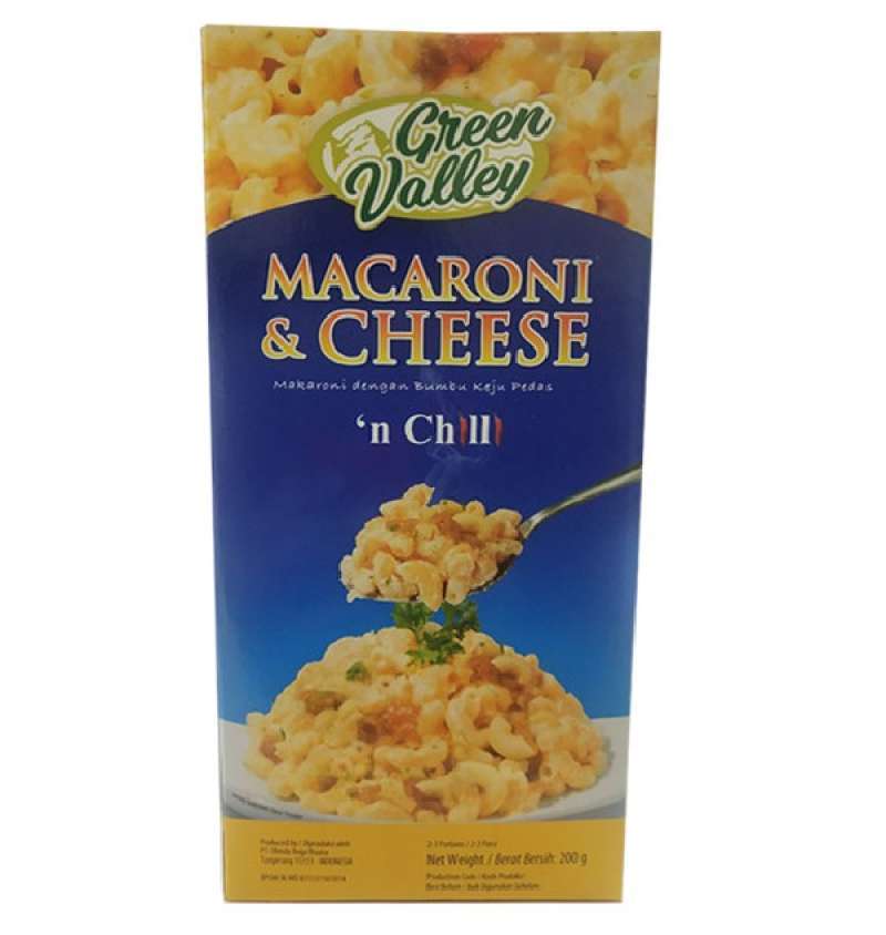Jual Green Valley Macaroni and Cheese Chilli [200 gr] di Seller Beli