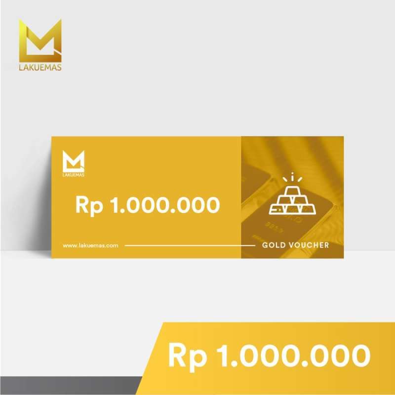 Jual Voucher Fisik Lakuemas Nominal 1 Juta di Seller Jacqueline Store