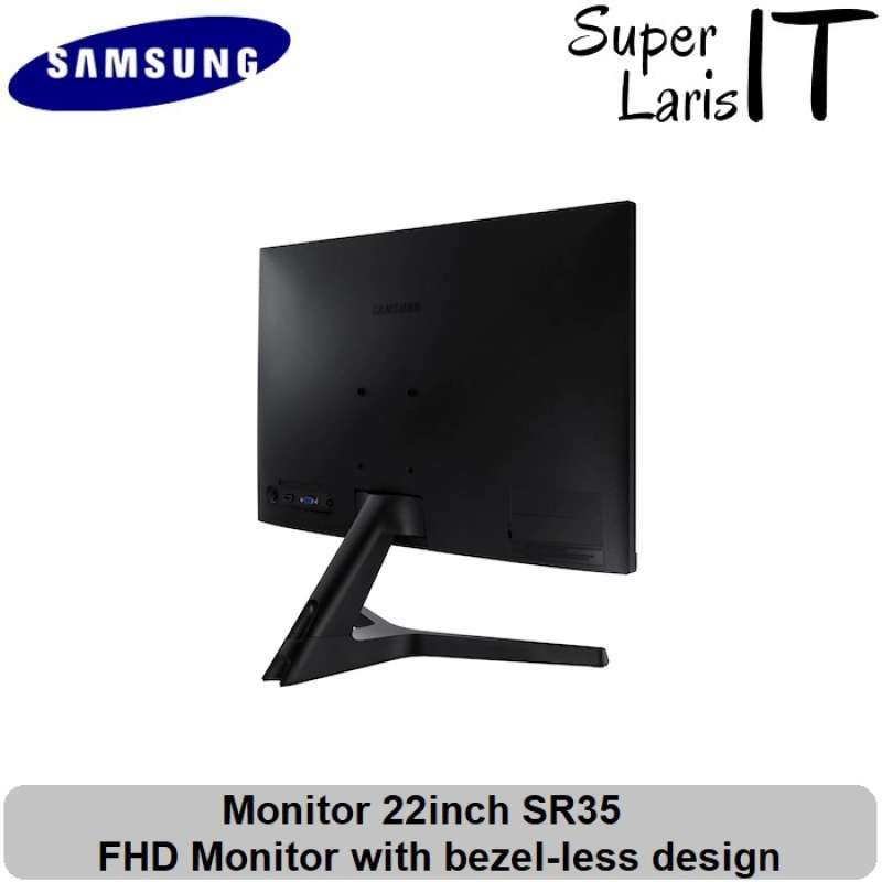 Jual Monitor Samsung Sr35 22inch Fhd Monitor With Bezel-less Design ...