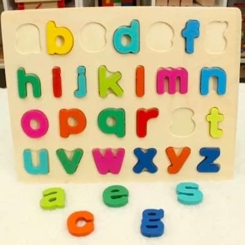 Jual Mainan Edukasi Anak PUZZLE CHUNKY CLASSIC ALPHABET and Number ...