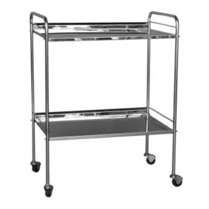 Promo Meja Instrument 2 rak Stainless Steel di Seller PrimaMedika