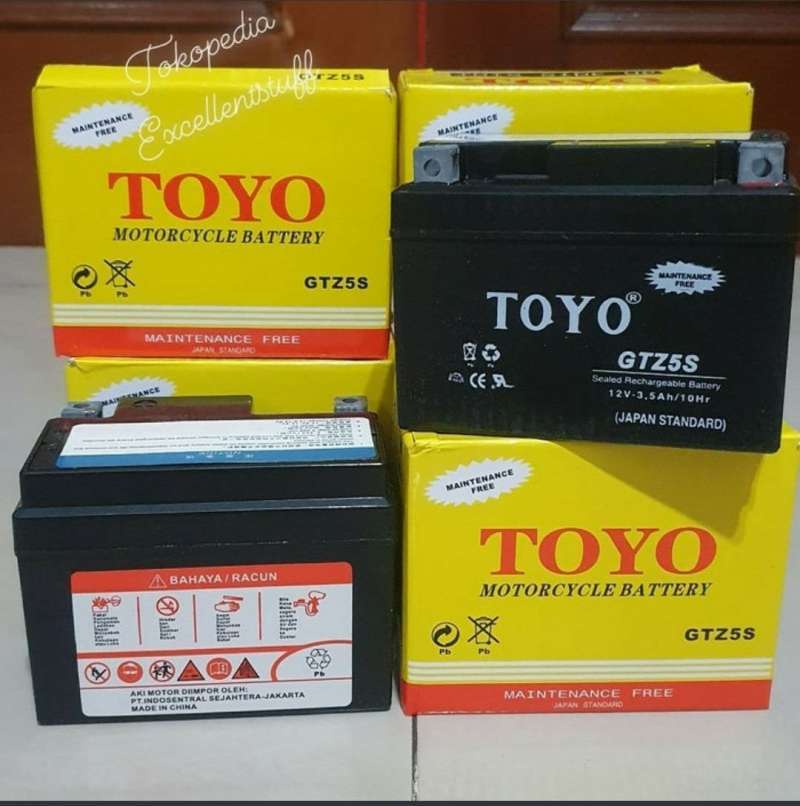 Jual Aki Toyo GTZ5S 100% ORIGINAL di Seller Excellentstuff - Kembangan