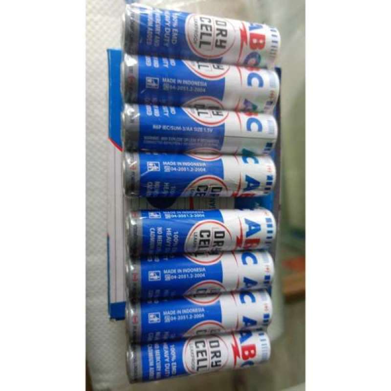 Jual Baterai Aa Abc Alkaline Ini 6 Original Murah - Harga Diskon Mei ...