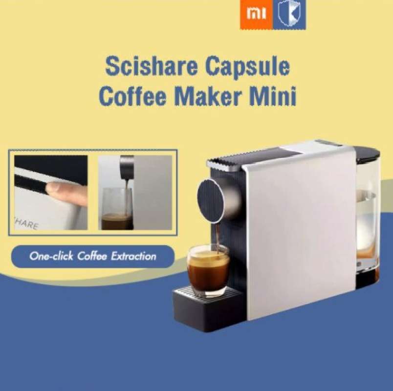 Jual Xiaomi Scishare Capsule Coffee Maker Mini Fullautomatic Mini