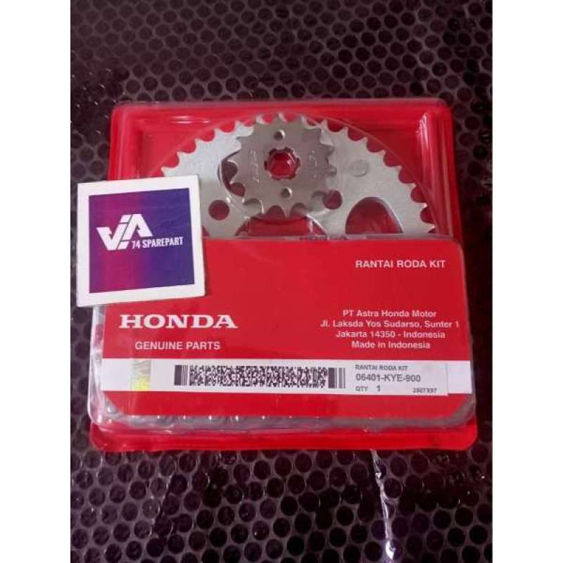 Promo Gear set komplit rantai roda honda megapro new,verza,CB150,CBR150