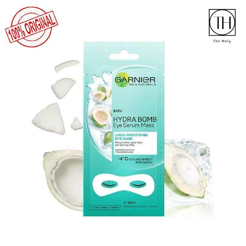 Jual Garnier Hydra Bomb LineSmoothing Eye Mask Serum Skin Care (Samarkan Garis Halus & Kantung