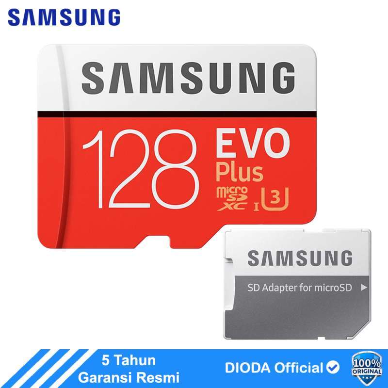 Jual Samsung Microsdxc Evo Plus Class 10 Uhs-1 U3 With Sd Adapter ...