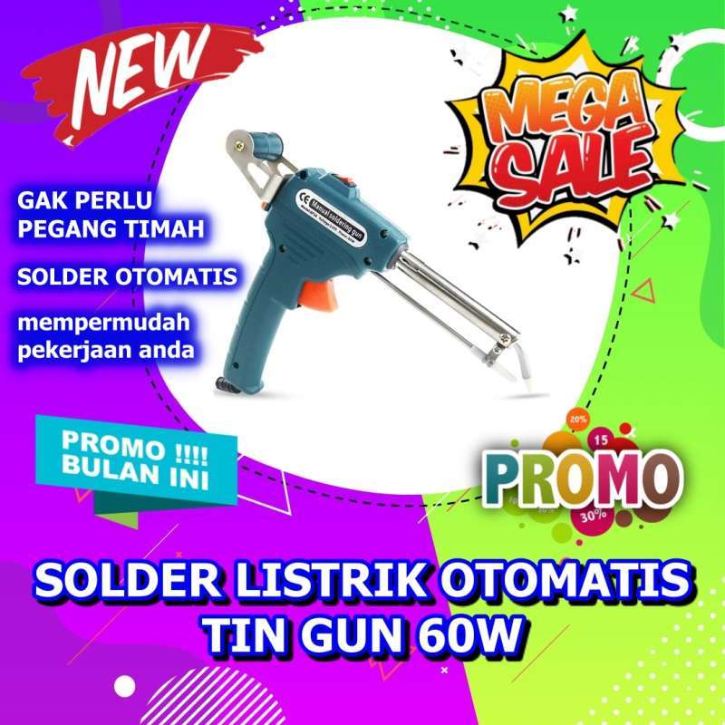Jual Solder Iron Automatic Tin Gun 60W GT10 Solder Listrik Timah