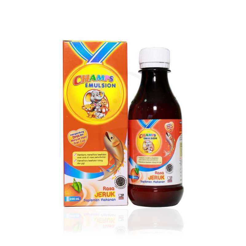 Promo Champs Emulsion Cod Liver Oil 300 Ml Diskon 27 Di Seller San