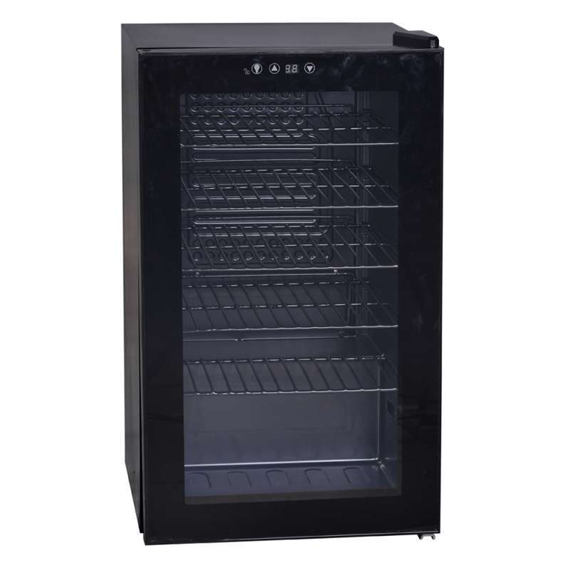 Jual LANS 24 Bottle Wine Cooler Quiet Operation Compressor Wine Cellar Freestanding Counter