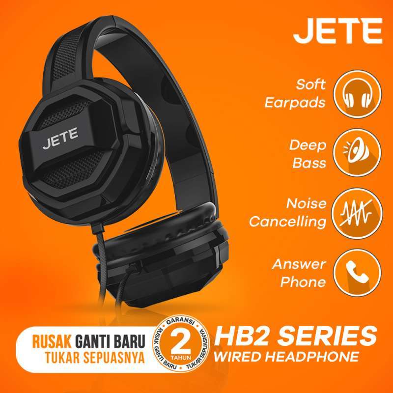 Promo JETE HB2 Model Bando Powerful Bass Headset Headphone Original ...