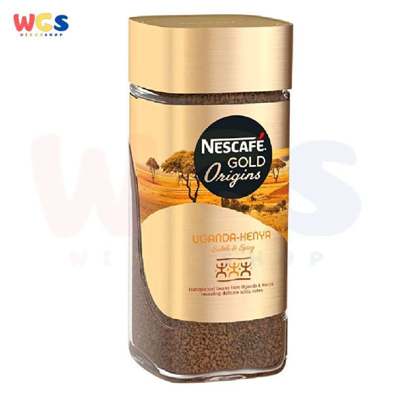 Jual Nescafe Gold Origins Uganda-Kenya Subtle & Spicy Instant Coffee ...