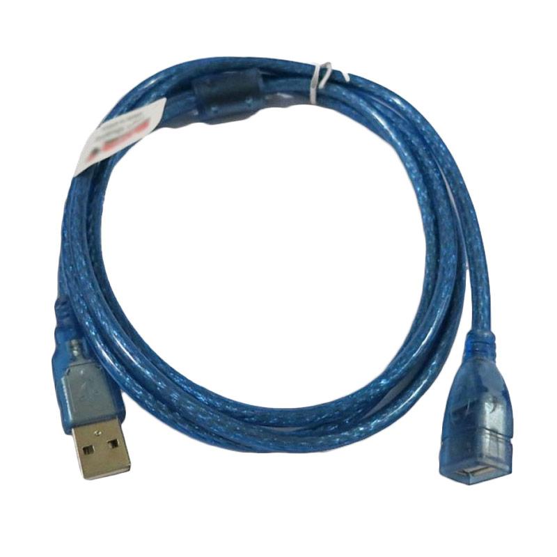jual oem transparan kabel extension biru 1 5 m jual oem transparan kabel extension biru 1 5 m