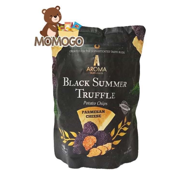 Jual AROMA BLACK SUMMER TRUFFLE POTATO CHIPS PARMESAN CHEESE di Seller MOMOGO ID Kota Jakarta