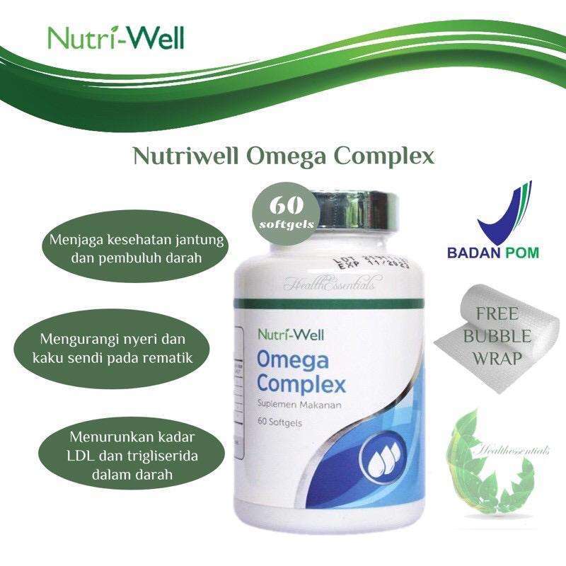 Jual Nutriwell Omega Complex 369 60 Softgels di Seller Health