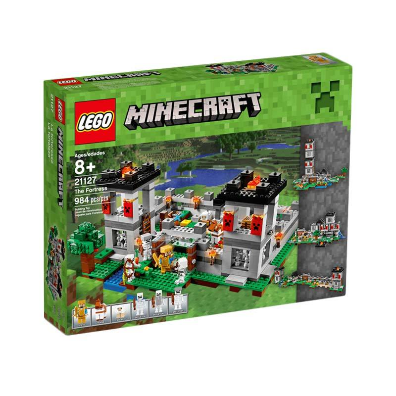 Jual LEGO Minecraft 21127 The Fortress Mainan Blocks 