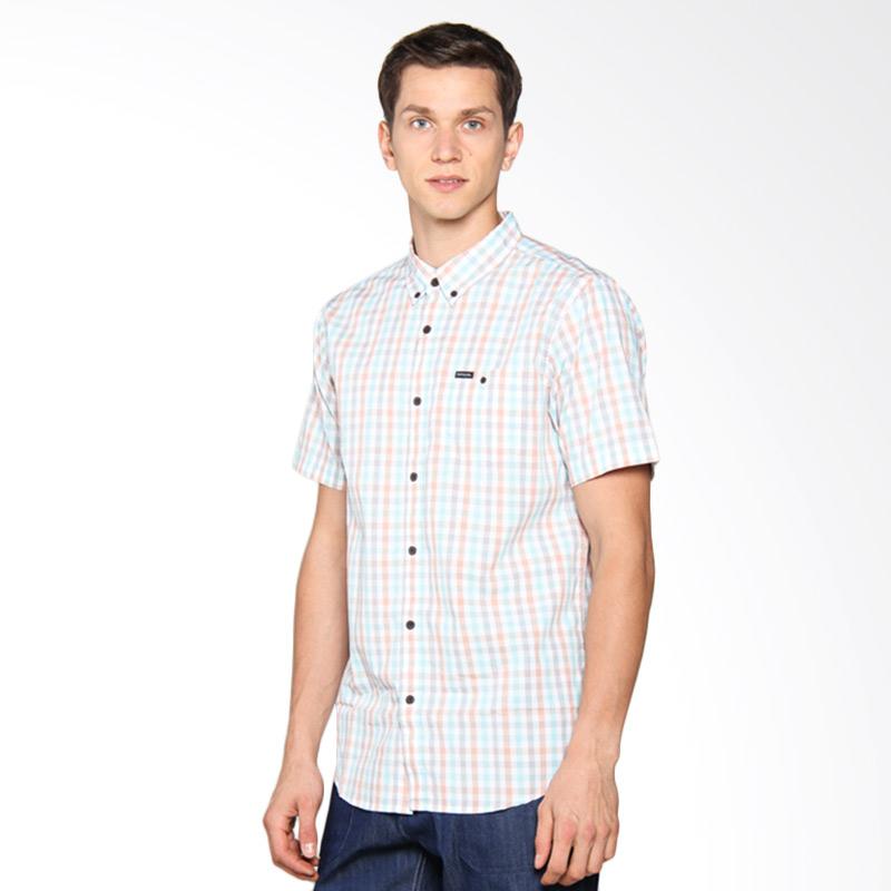 Jual Rip Curl Indo Check S S Shirt Kemeja Pria White Jual Rip Curl Indo Check S S Shirt Kemeja Pria White