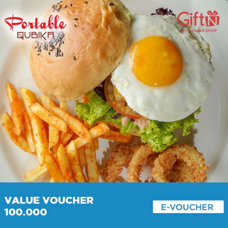 Promo Portable Qubika Value Voucher 100.000 Diskon 24 di Seller GIFTN