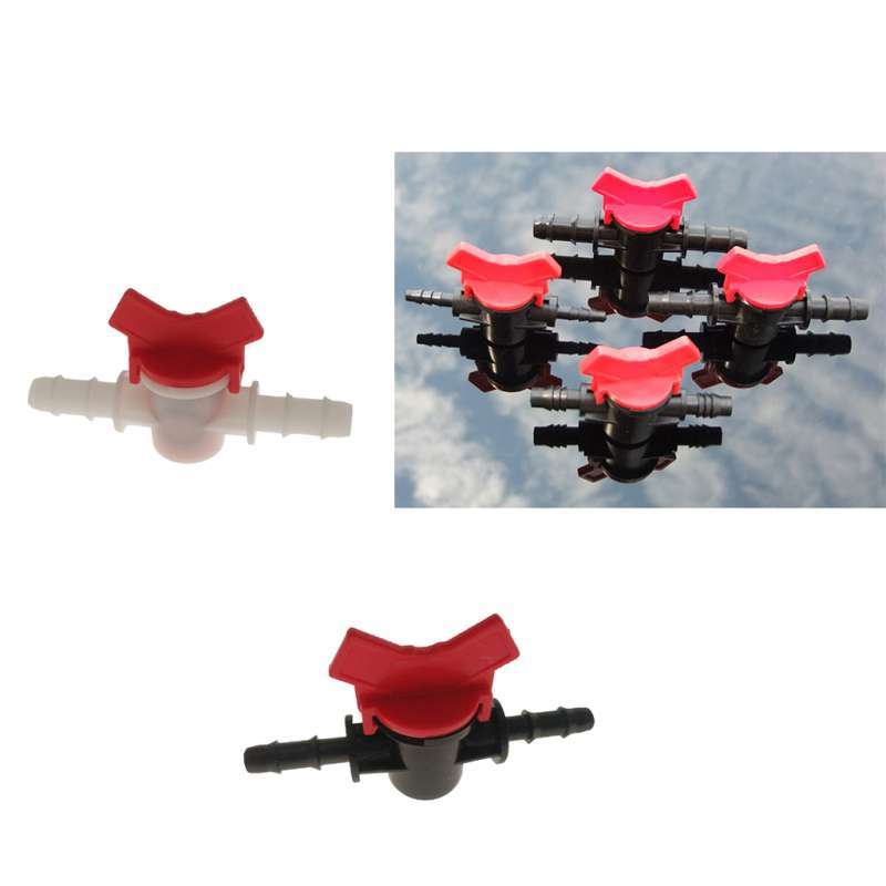 Promo 2x Water Flow Control Valve Water Pressure Regulator Shut Off